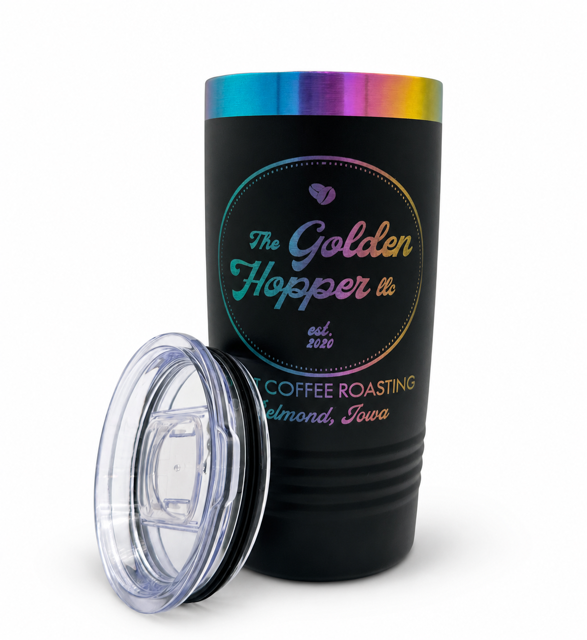 Golden Hopper Tumbler