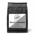 Decaf Colombia coffee bag from The Golden Hopper